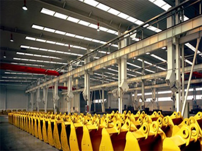 河北区徐工集团挖掘机装配车间